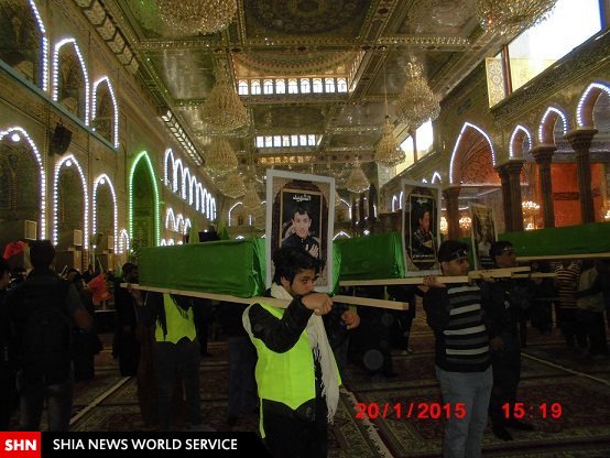 تشییع نمادین شهدای عاشورای 