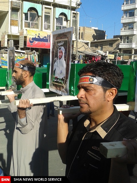 تشییع نمادین شهدای عاشورای 