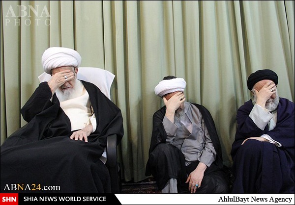 عکس خبری از عزاداری شهادت حضرت معصومه (سلام الله علیها) در دفتر آیتالله صافی گلپایگانی عکس خبری از عزاداری شهادت حضرت معصومه (سلام الله علیها) در دفتر آیتالله صافی گلپایگانی