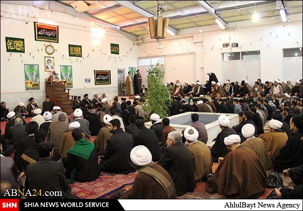 عکس خبری از عزاداری شهادت حضرت معصومه (سلام الله علیها) در دفتر آیتالله صافی گلپایگانی عکس خبری از عزاداری شهادت حضرت معصومه (سلام الله علیها) در دفتر آیتالله صافی گلپایگانی