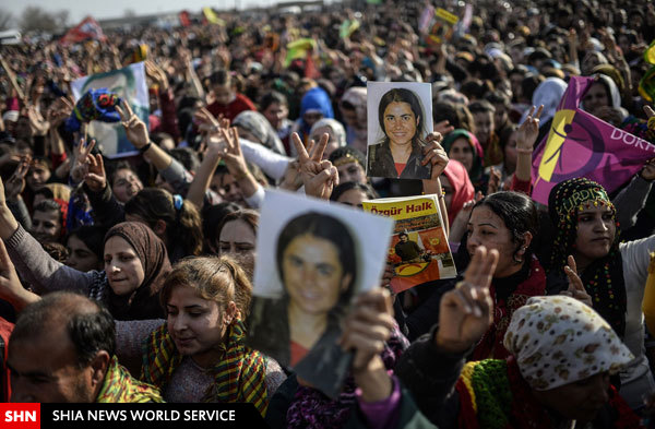 تصاویر/ ویرانه‌ای که از کوبانی به جای ماند