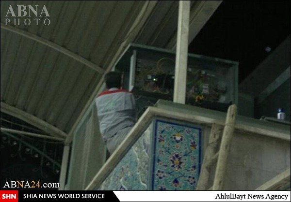 بازسازی بخشهای آسیب دیده حرم حضرت زینب(سلام الله علیها) + تصاویر بازسازی بخشهای آسیب دیده حرم حضرت زینب(سلام الله علیها) + تصاویر