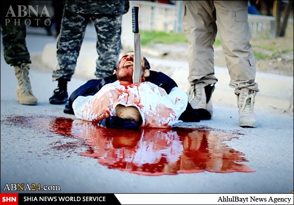 داعش یک مقام وزارت کشور عراق را ذبح کرد + تصاویر(۱۸+)