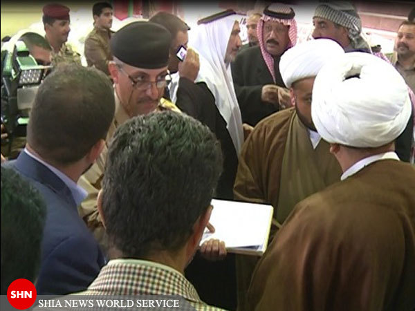 سفر هیأت نمایندگی آیت‌الله سیستانی به الانبار و 150 تن کمک به مناطق تحت محاصره+تصاویر