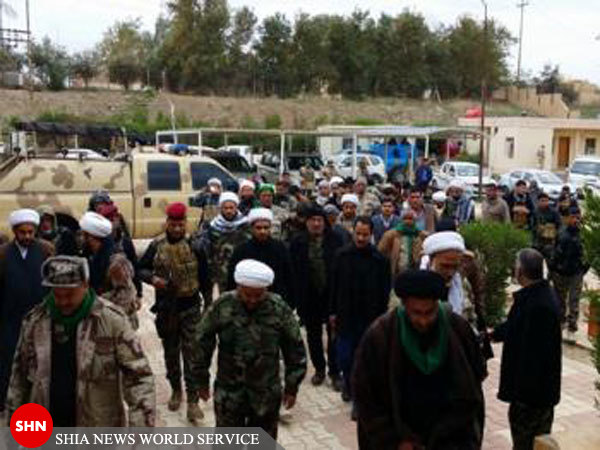 مشارکت فعال آستان مقدس علوی در آزادسازی دیالی+تصاویر