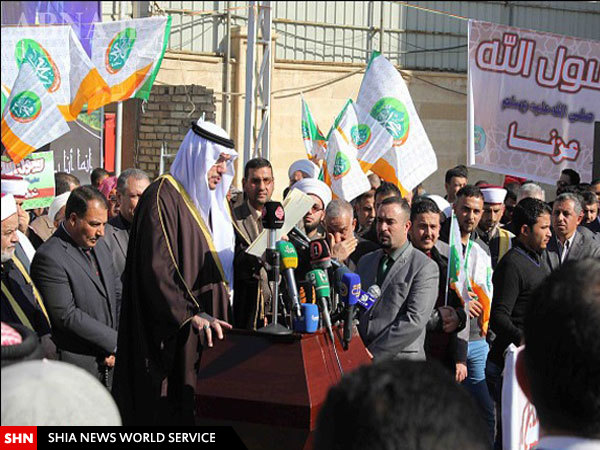 تجمع عراقی‌ها در اعتراض به شارلی ابدو+تصاویر