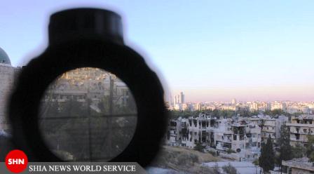 حکومت تک تیراندازها در سوریه (عکس)