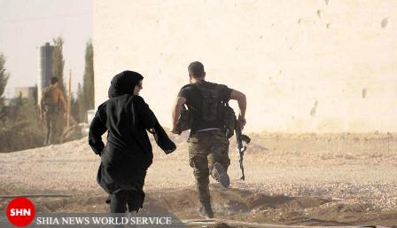 حکومت تک تیراندازها در سوریه (عکس)