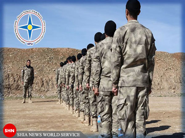 تصاویر/اولین گردان مسلح مسیحی علیه داعش