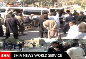 نماز جمعه خونین شیعیان پاکستان/افزایش شهدا به 20 تن بعلاوه 50 مجروح+تصاویر نماز جمعه خونین شیعیان پاکستان/افزایش شهدا به 20 تن بعلاوه 50 مجروح+تصاویر