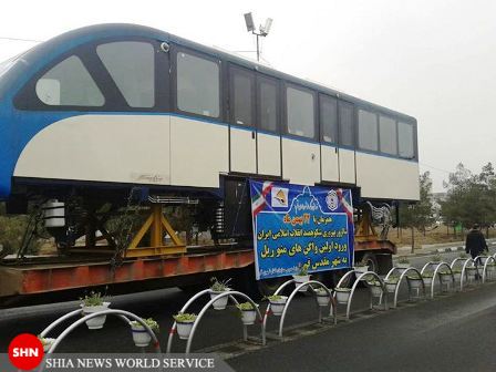 حادثه عجیب برای واگن های تازه ترخیص مونوریل قم+تصویر حادثه عجیب برای واگن های تازه ترخیص مونوریل قم+تصویر