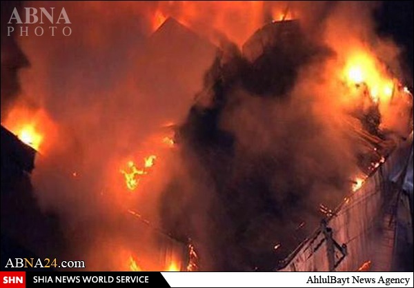 آتش سوزی عمدی در مرکز اسلامی تگزاس + تصاویر