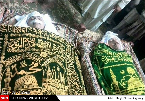 گزارش تصویری از شهدای حمله تروریستی به مسجد شیعیان پیشاور گزارش تصویری از شهدای حمله تروریستی به مسجد شیعیان پیشاور