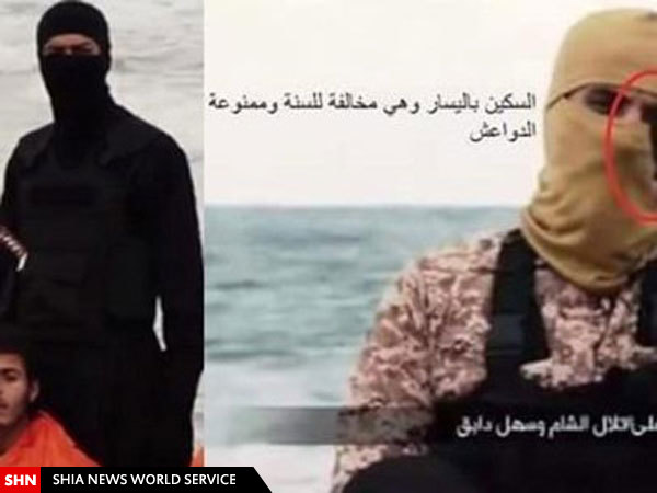 حضور یک زن بین جلادان داعش در لیبی + تصویر