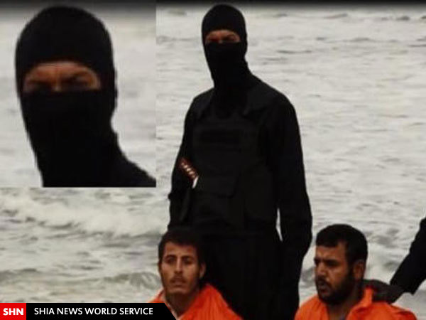 حضور یک زن بین جلادان داعش در لیبی + تصویر