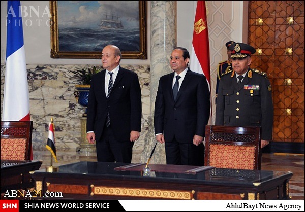 فروش ۷ میلیارد دلاری تسلیحات به مصر هدیه داعش به فرانسه! + تصاویر