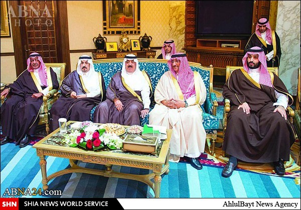 پادشاه عربستان و امیر قطر درباره داعش گفت‌وگو کردند + عکس