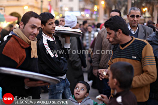 جشن شیعیان مصر به مناسب سالگرد ورود سر مبارک سیدالشهدا(علیه‌السلام)+تصاویر