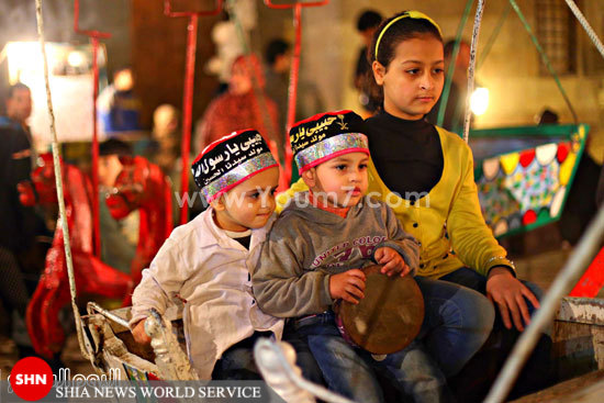 جشن شیعیان مصر به مناسب سالگرد ورود سر مبارک سیدالشهدا(علیه‌السلام)+تصاویر