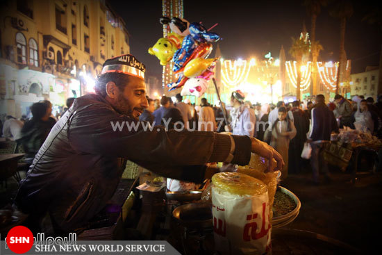 جشن شیعیان مصر به مناسب سالگرد ورود سر مبارک سیدالشهدا(علیه‌السلام)+تصاویر