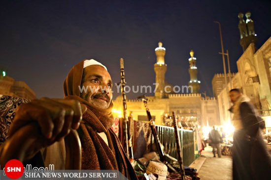 جشن شیعیان مصر به مناسب سالگرد ورود سر مبارک سیدالشهدا(علیه‌السلام)+تصاویر