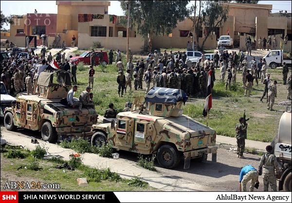 آغاز حملات خمپاره‌ای ارتش عراق به مواضع داعش + تصاویر
