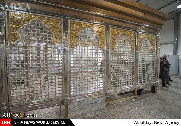 گزارش تصویری از ساخت ضریح جدید حرم مطهر حضرت عباس علیه السلام