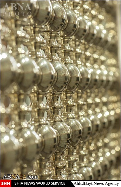 گزارش تصویری از ساخت ضریح جدید حرم مطهر حضرت عباس علیه السلام