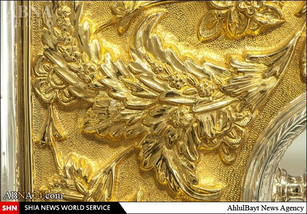 گزارش تصویری از ساخت ضریح جدید حرم مطهر حضرت عباس علیه السلام