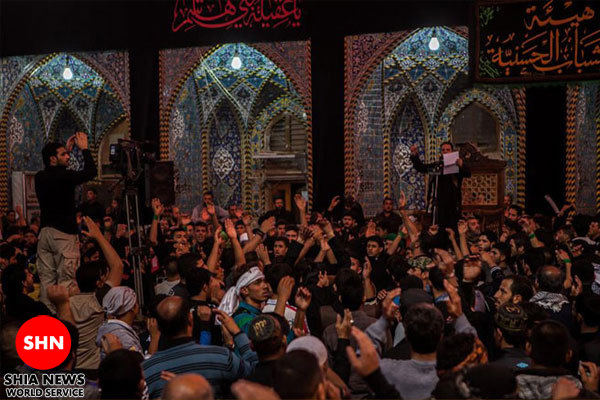 تصاویر/عزاداران حسینی در حرم عباسی