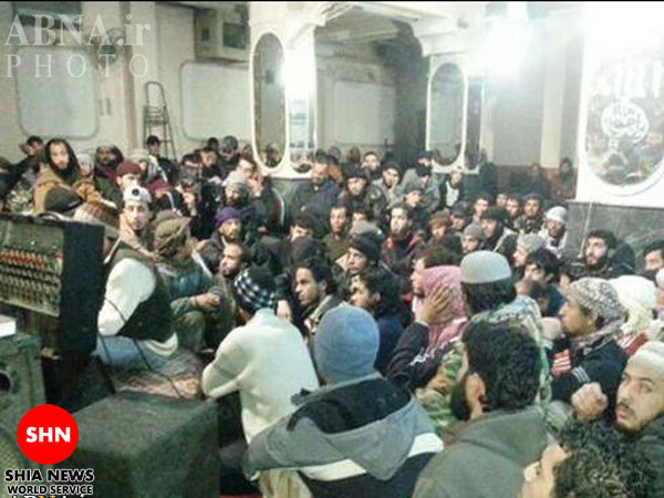 بیعت اجباری با داعش + تصویر