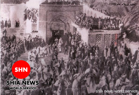تصویر/ ضریح حضرت عباس (علیه السلام) سال 1909 تصویر/ ضریح حضرت عباس (علیه السلام) سال 1909