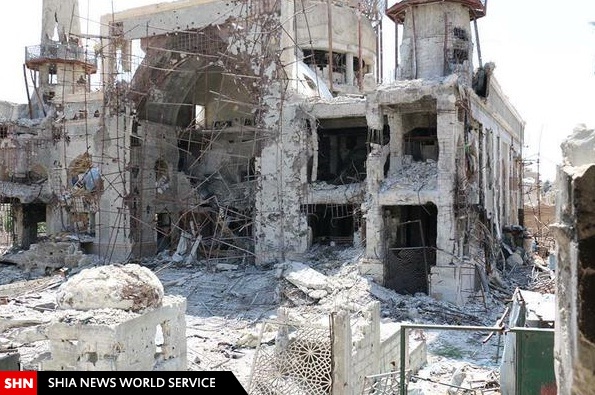 اینجا جنوب دمشق؛ حرم حضرت سکینه