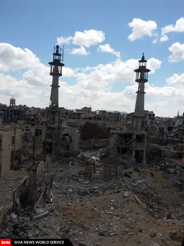 اینجا جنوب دمشق؛ حرم حضرت سکینه