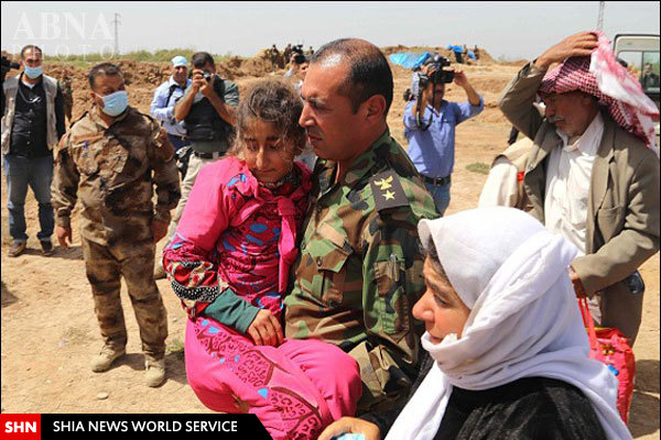 تصاویر /  آزادی بیش از ۲۰۰ کُرد ایزدی از اسارت داعش