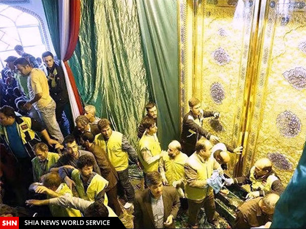عکس/ رونمایی از درب باب الرأس حرم حضرت ابوالفضل عکس/ رونمایی از درب باب الرأس حرم حضرت ابوالفضل