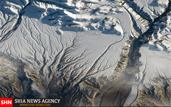 تصاویر زیبایی های خلفت در زمین از فضا