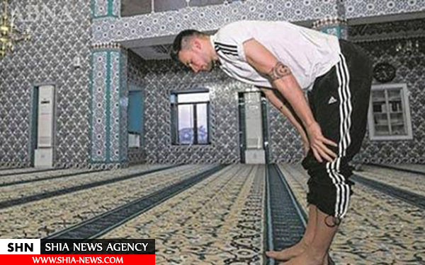 مسلمان شدن فوتبالیست جوان آلمانی + تصاویر