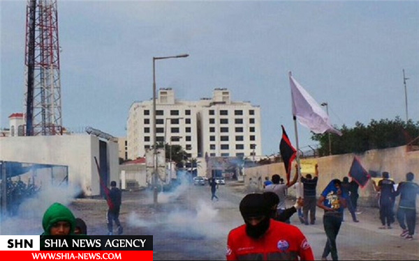 آل سعود زیر پای انقلابیون بحرینی + تصاویر