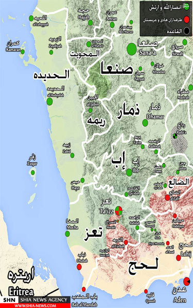 تلاش سعودی ها برای تصاحب عروس یمن+ نقشه