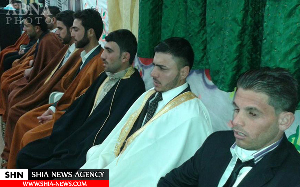 مراسم ازدواج 32 جوان شیعه در نبل و الزهراء +تصاویر