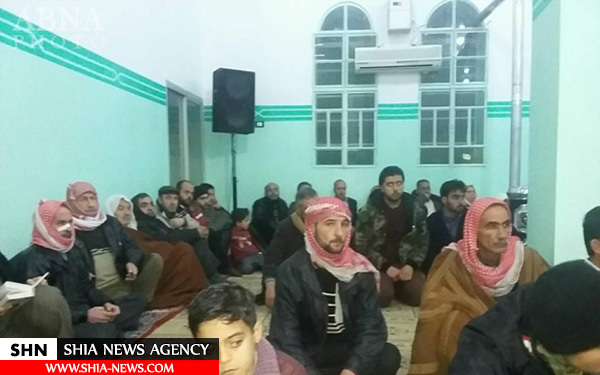 مراسم ازدواج 32 جوان شیعه در نبل و الزهراء +تصاویر