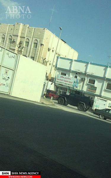 جولان خودروهای نظامی در مناطق شیعه نشین عربستان