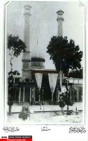 تصاویر حرم سیدالکریم در صد سال پیش