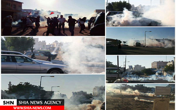 تداوم سرکوب معترضان اعدام شیخ نمر در بحرین + تصاویر