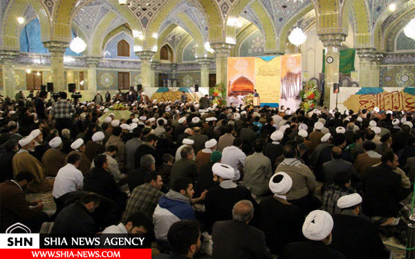 تصاویر جشن بزرگ میلاد امام حسن عسکری(ع) با حضور مراجع و علما