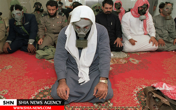 تصویری جالب از ترس سعودی ها در جریان جنگ خلیج فارس تصویری جالب از ترس سعودی ها در جریان جنگ خلیج فارس