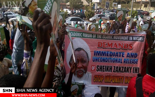 تصاویر تجمع همبستگی با شیخ زکزاکی در پایتخت نیجریه