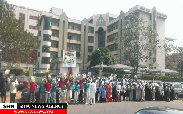 تصاویر تجمع همبستگی با شیخ زکزاکی در پایتخت نیجریه