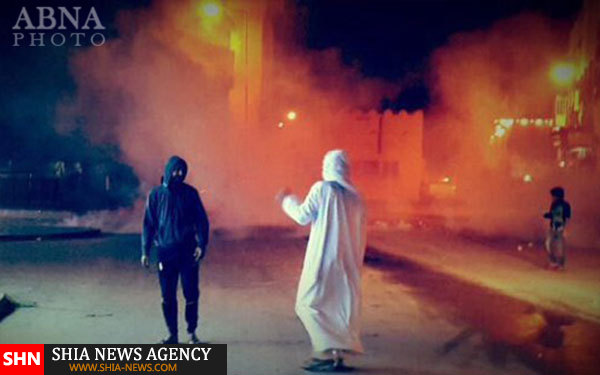 سرکوب تظاهرات در بحرین با گاز اشک آور+ تصاویر